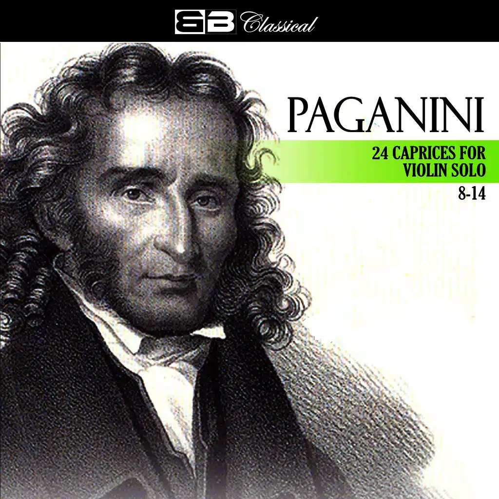 Paganini 24 Caprices for Violin Solo 8-14