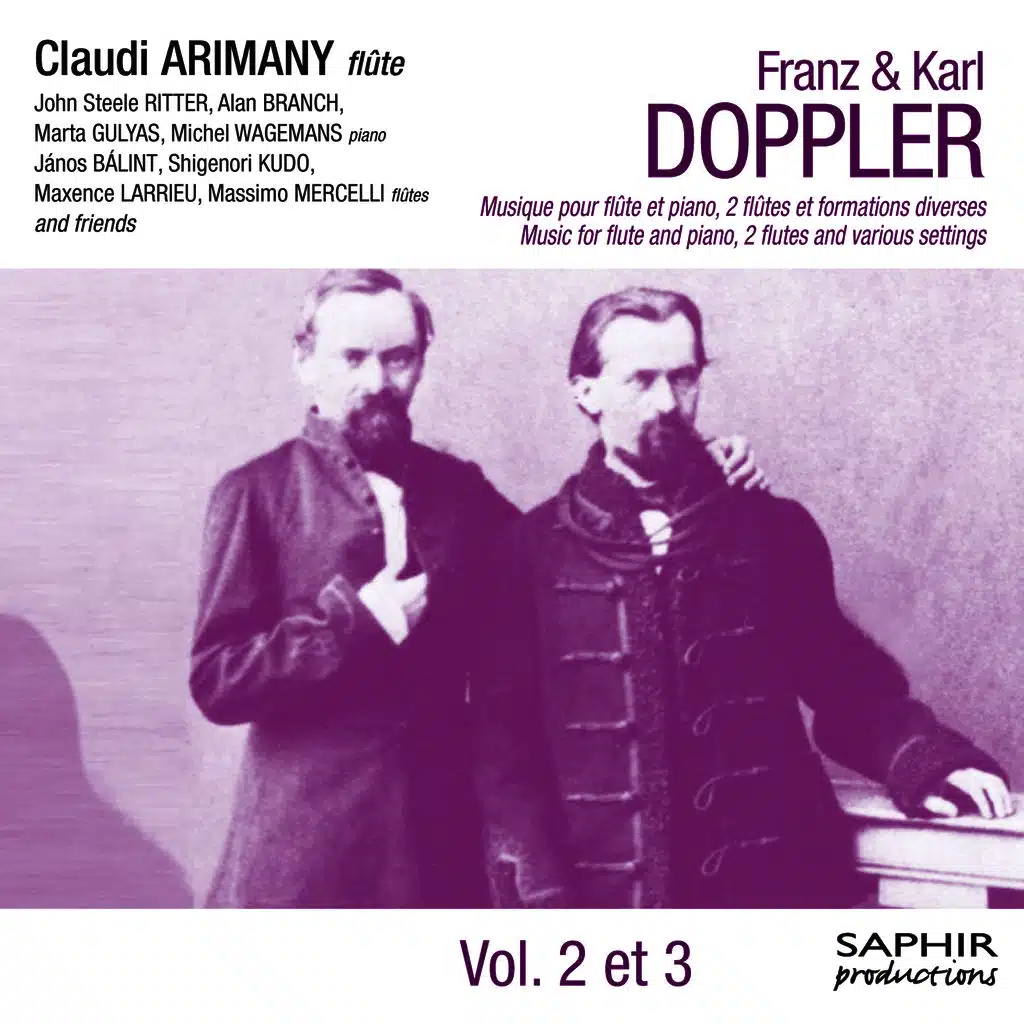 Doppler: Musique pour flûte et piano, deux flûtes et formations diverses Vol. 2