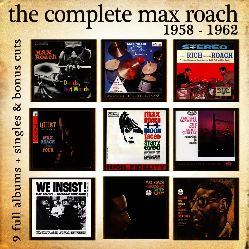 The Complete Max Roach 1958 - 1962