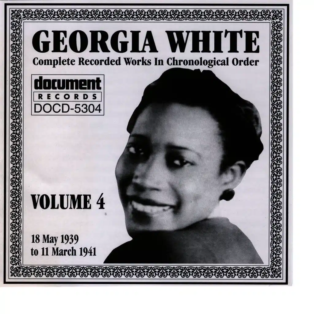 Georgia White Vol. 4 1939-1941