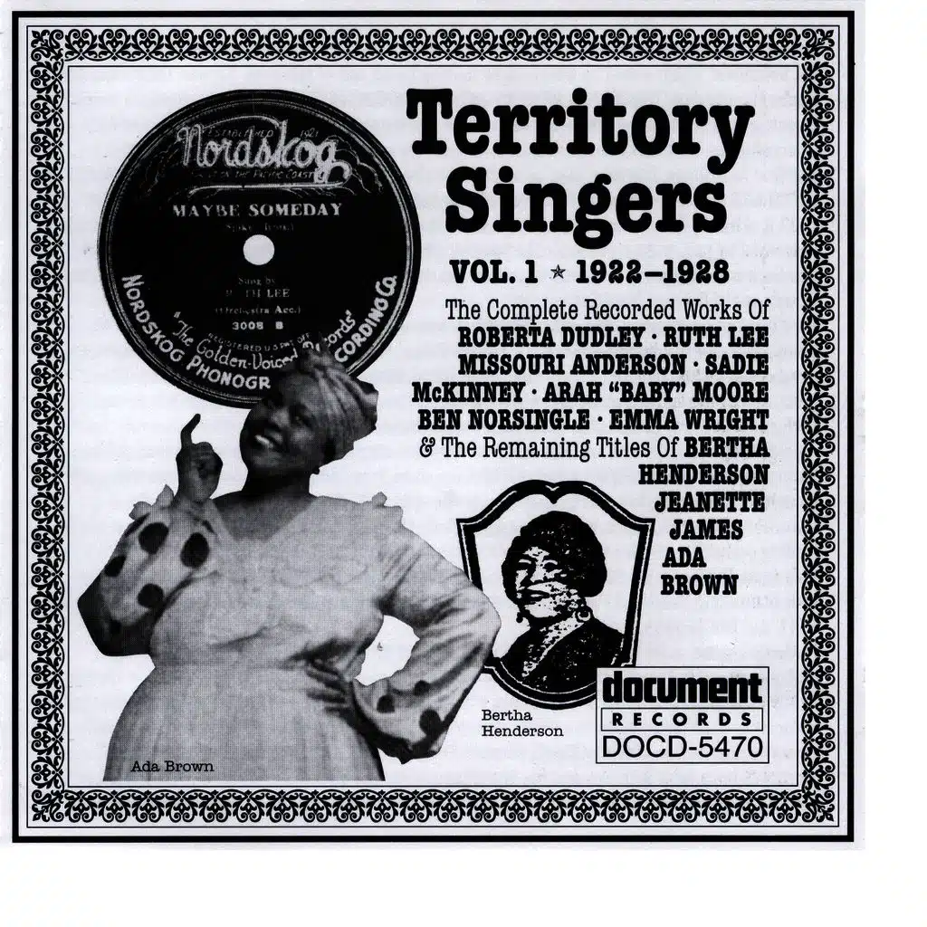 Territory Singers Vol. 1 (1922-1928)