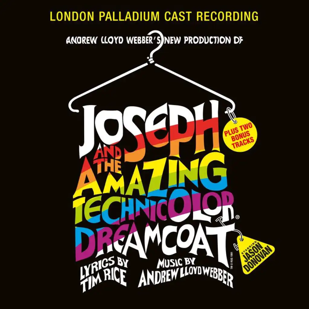 Andrew Lloyd Webber, Jason Donovan, Linzi Hateley & "Joseph And The Amazing Technicolor Dreamcoat" 1991 London Cast