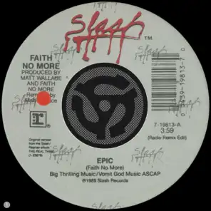 Epic (Radio Remix Edit) / Edge of the World (45 Version) (Radio Remix Edit; 45 Version)