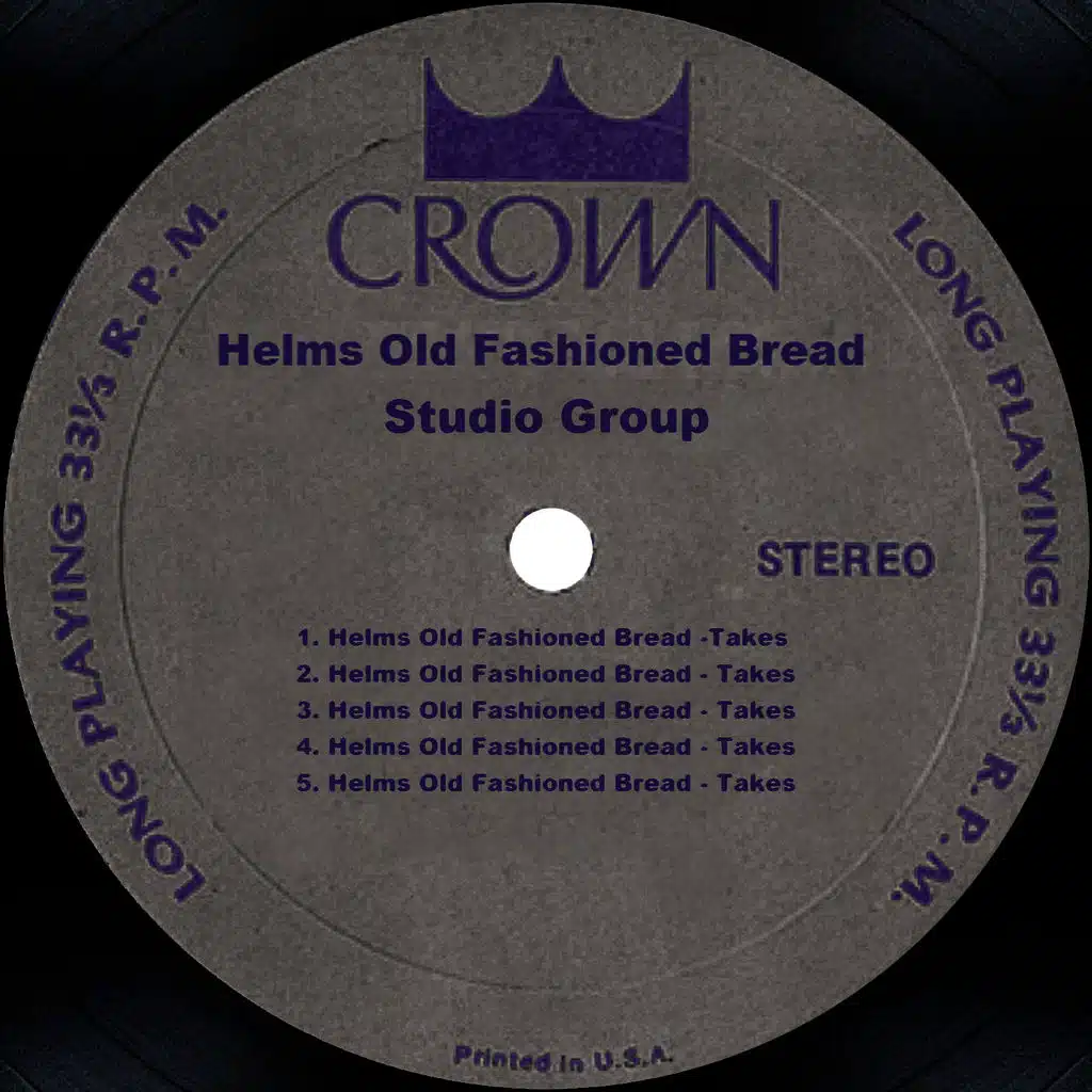 Helms Old Fashioned Bread - Take 8