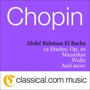 Fryderyk Franciszek Chopin & Abdel Rahman El Bacha