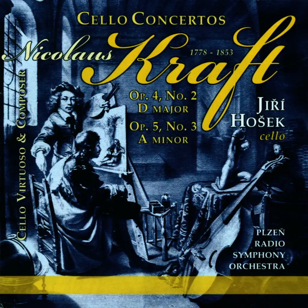 Nicolaus Kraft - Jiří Hošek - Cello Concertos