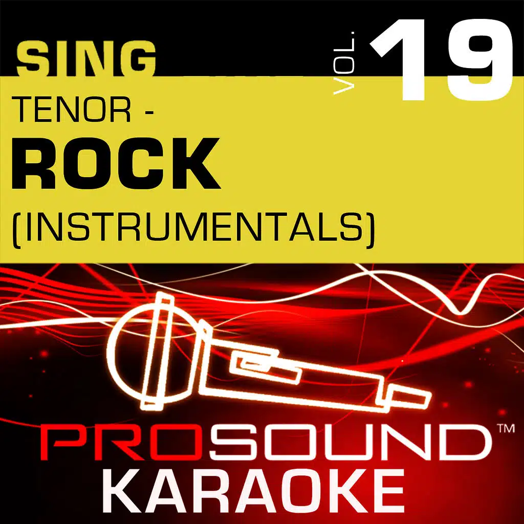 Sing Tenor - Rock Vol. 19 (Karaoke Performance Tracks)