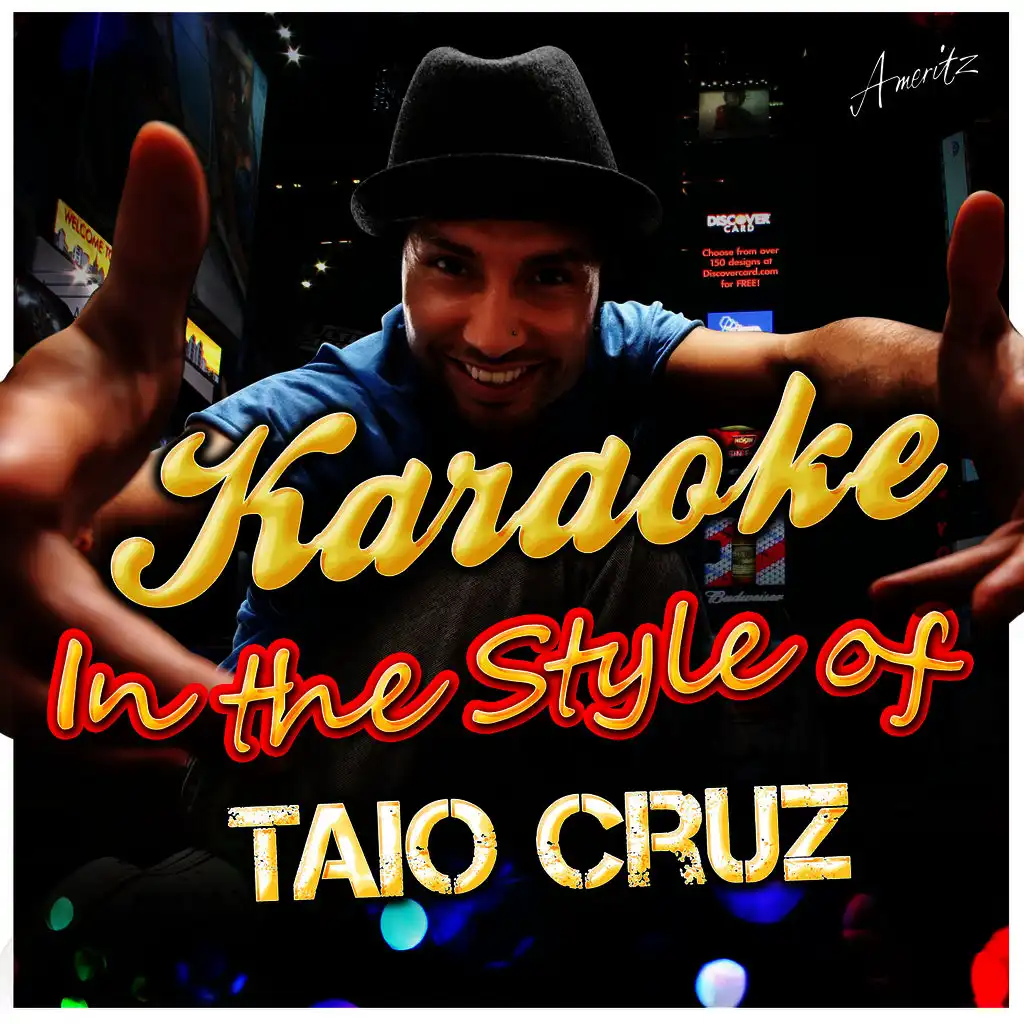 Karaoke - In the Style of Taio Cruz