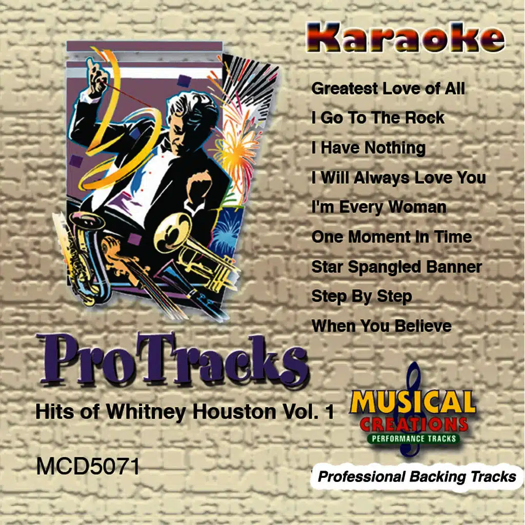 Karaoke - Hits of Whitney Houston Vol. 1