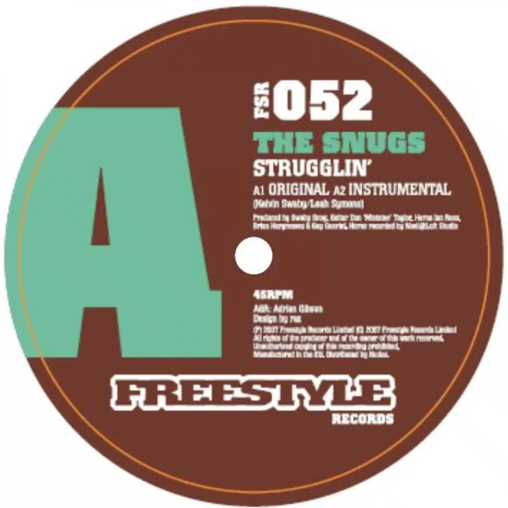 Strugglin' (Steady Diggin Workshop)