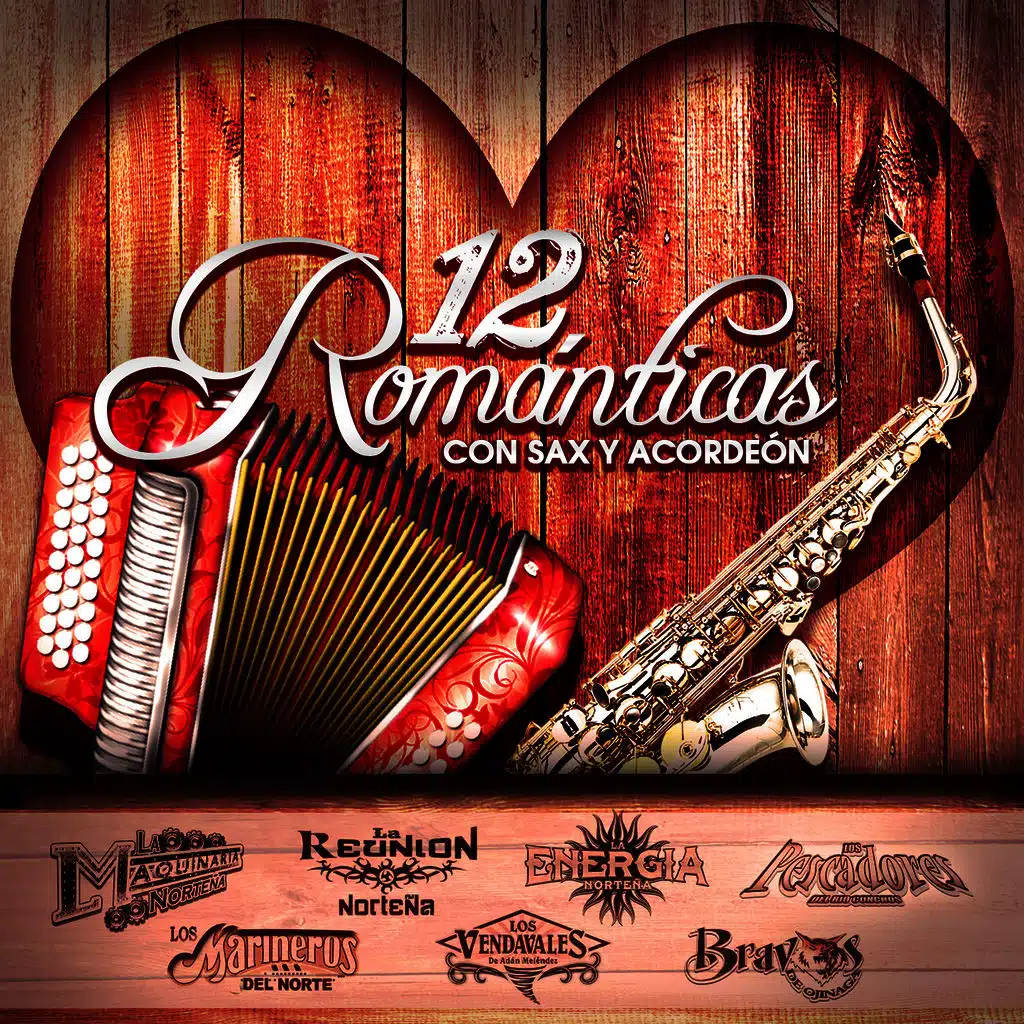 12 Romanticas Con Sax y Acordeon