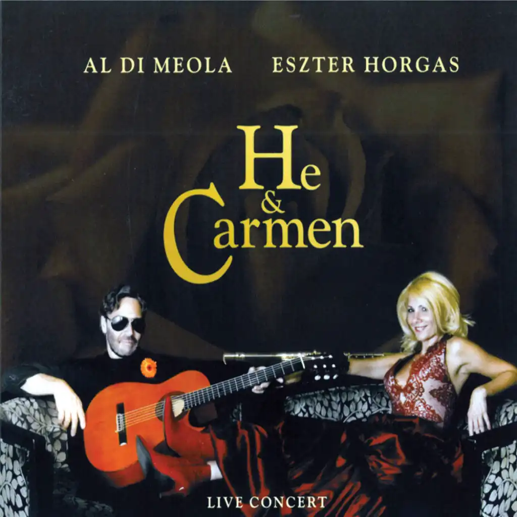 Al DiMeola and Eszter Horgas