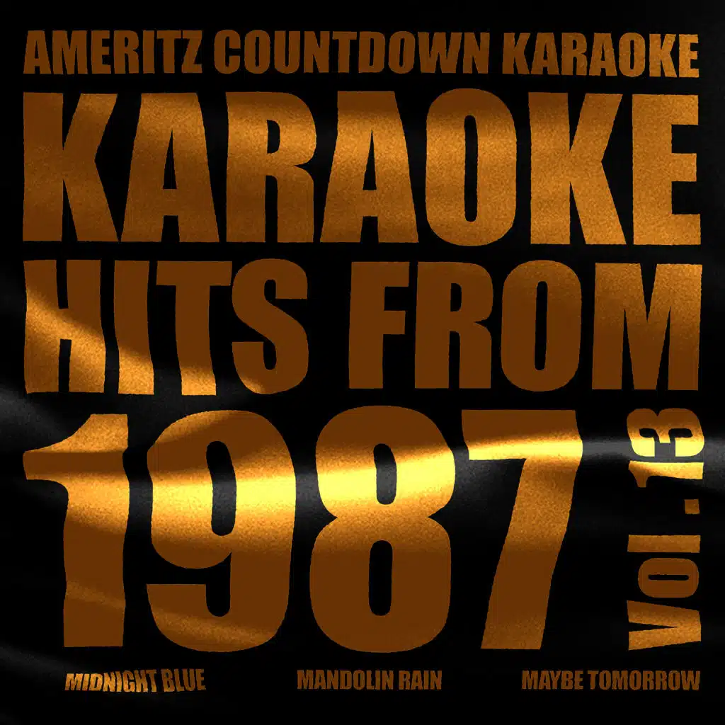 Karaoke Hits from 1987, Vol. 13