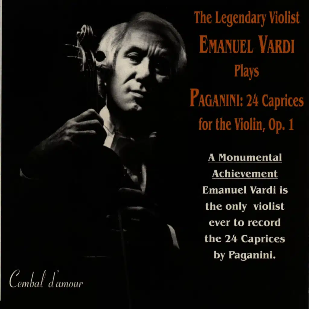 24 Caprices for the Violin, Op.1: Caprice No. 2 in B Minor