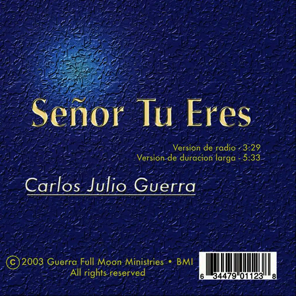 Señor Tu Eres