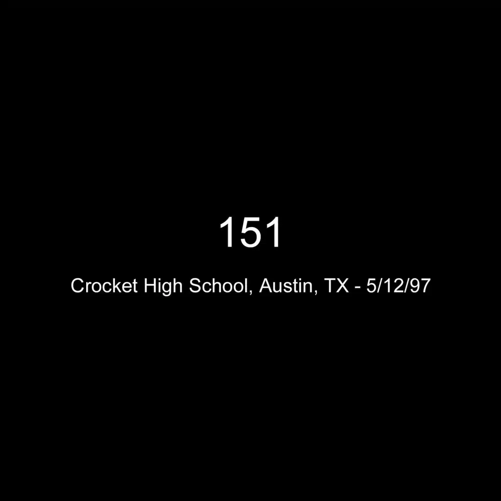 Crocket High School Austin, Tx 05-12-97