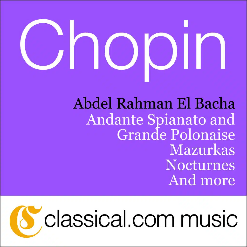 Fryderyk Franciszek Chopin, Waltz No. 14 In E Minor, Bi 56