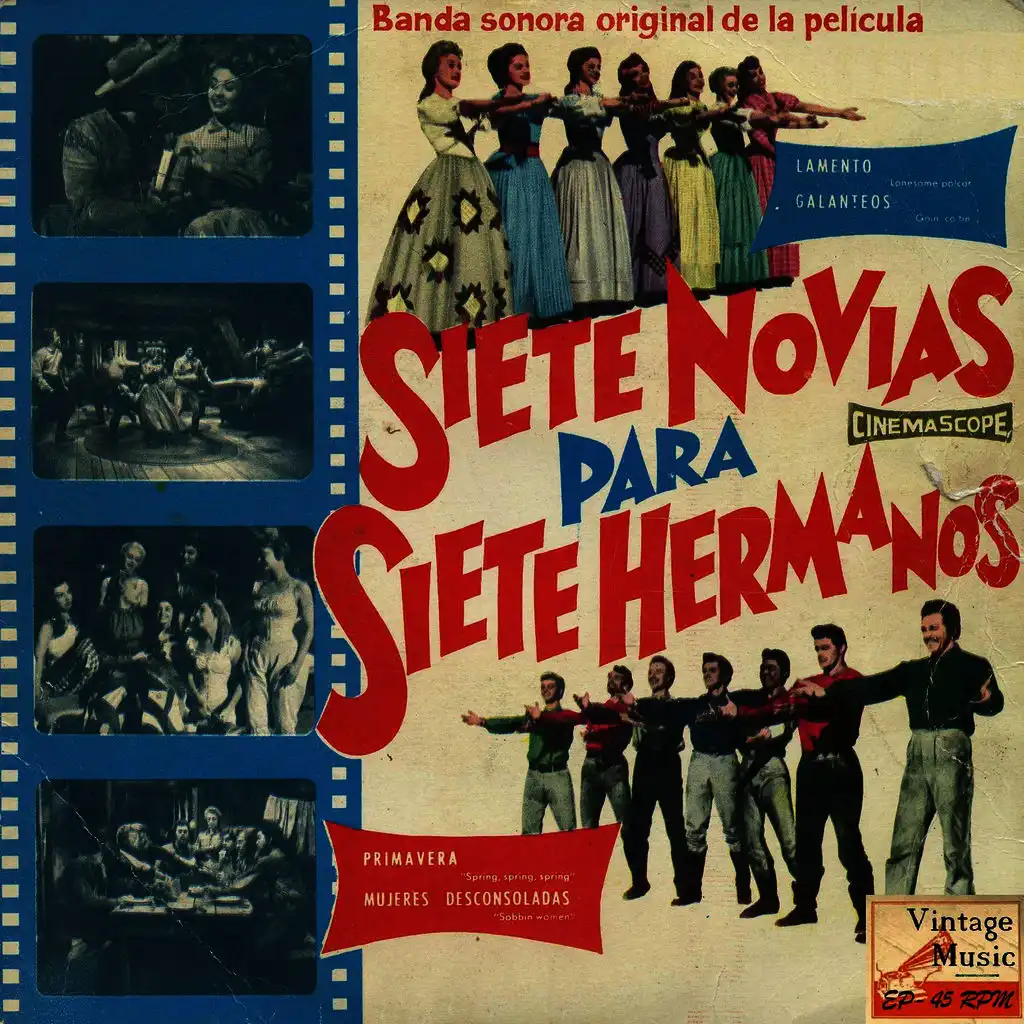 Vintage Movies Nº4 - EPs Collectors "Seven Brides For Seven Brothers"