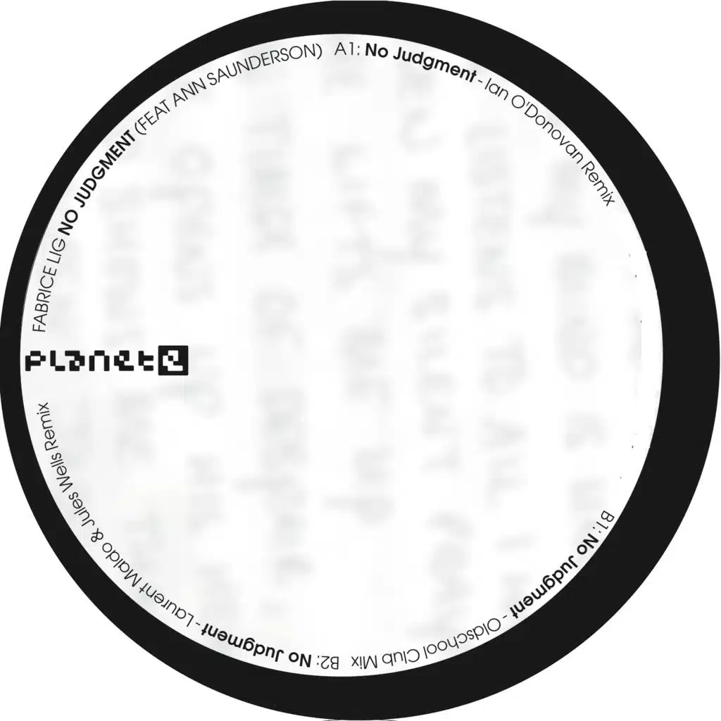 No Judgment (feat. Ann Saunderson)