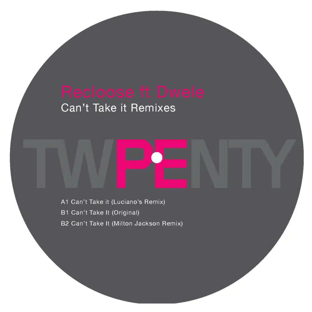 Can't Take It (Remixes)