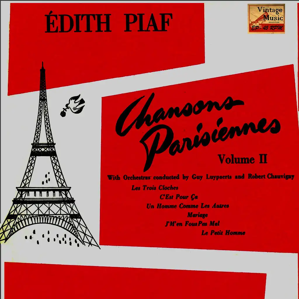 Vintage French Song Nº 82 - EPs Collectors, "Chansons Parisiennes"