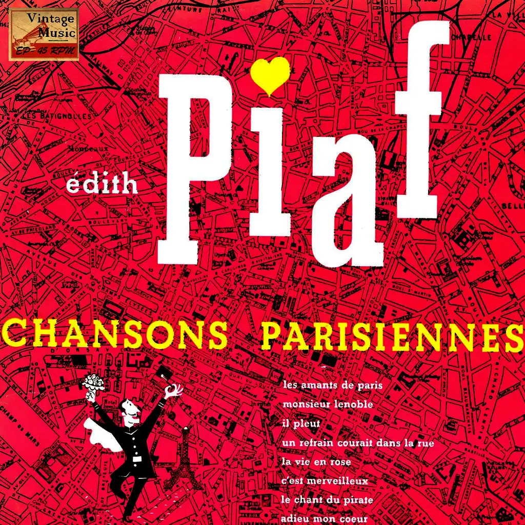 Vintage French Song Nº 83 - EPs Collectors, "Chansons Parisiennes"