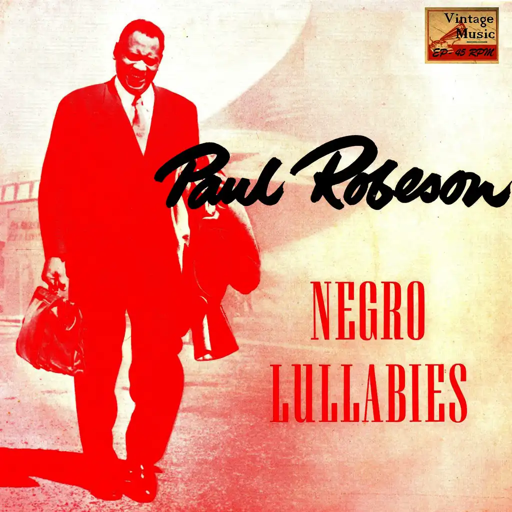 Vintage Vocal Jazz / Swing Nº 41 - EPs Collectors "Negro Lullabies" Paul Robeson Bass - Baritone