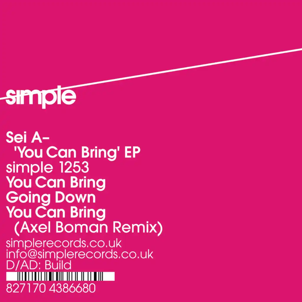 You Can Bring (Axel Boman Remix)