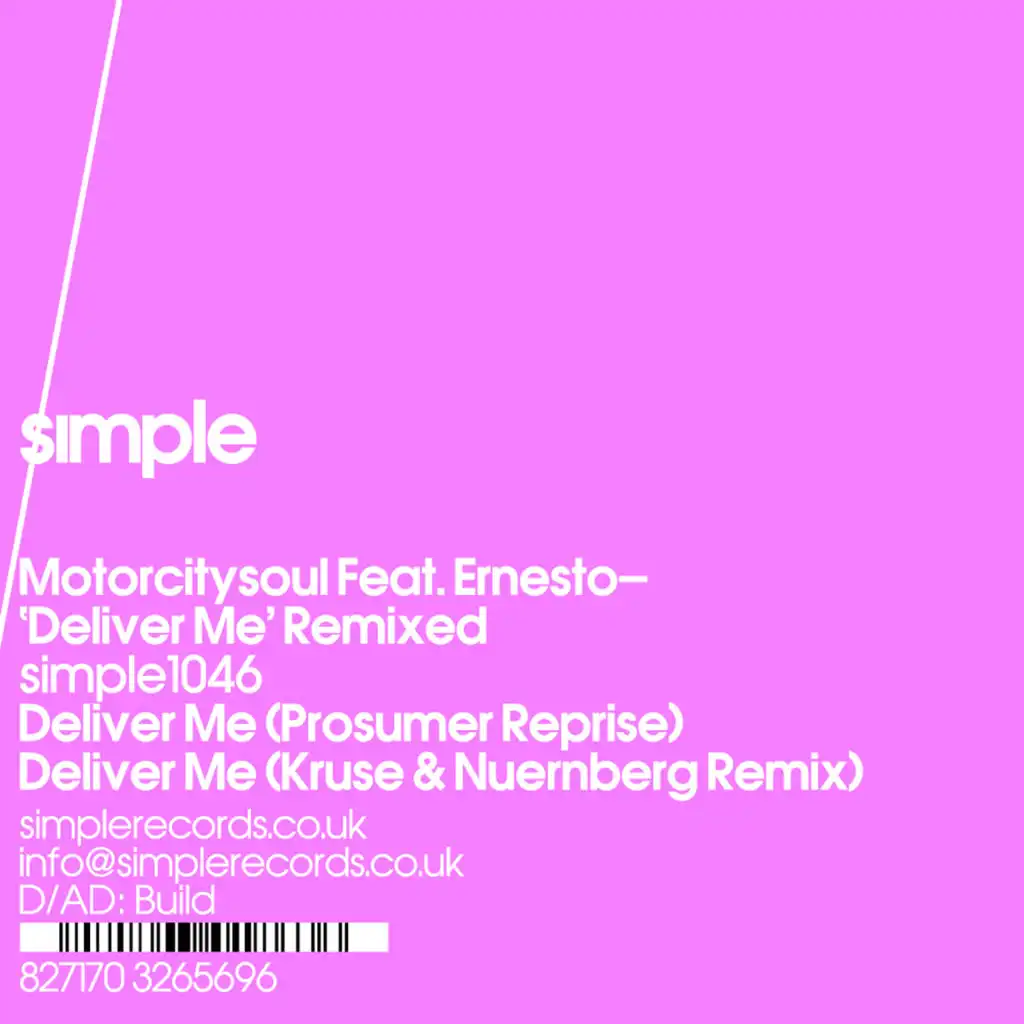 Deliver Me (Prosumer Remix) [feat. Ernesto]