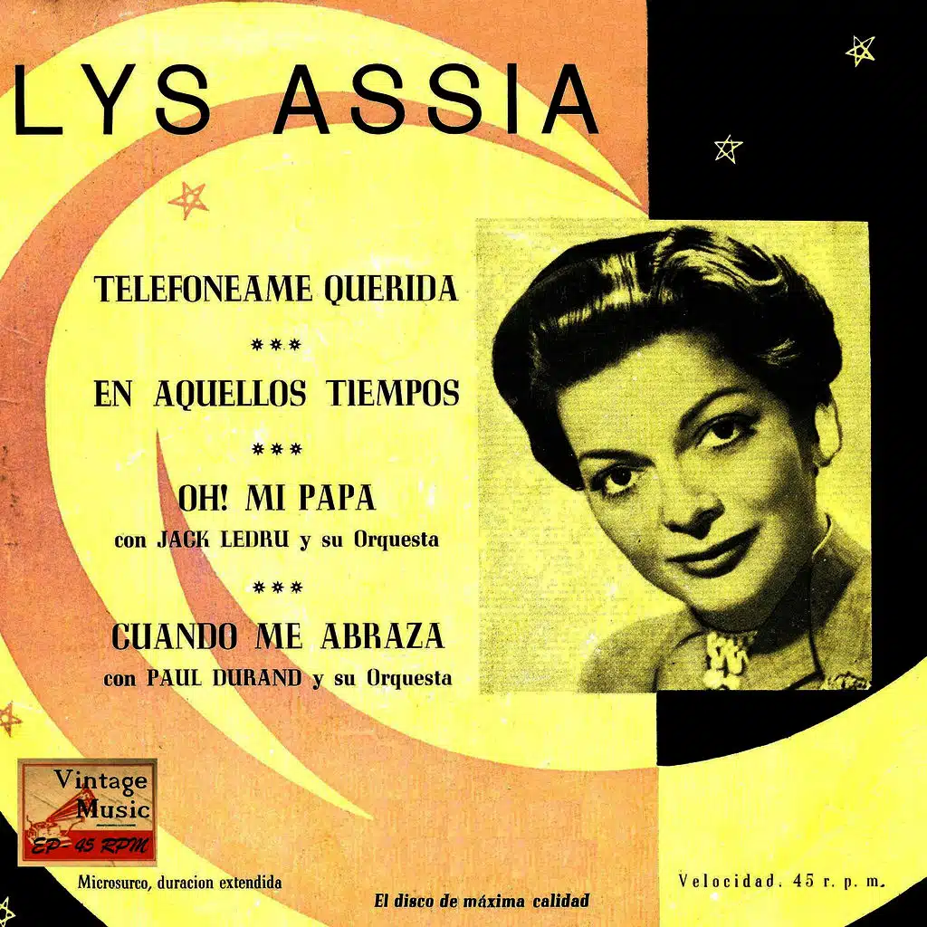 Vintage French Song No. 138 - EP: Oh! Mon Papa