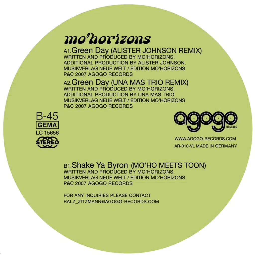 Green Day (Alister Johnson Remix)