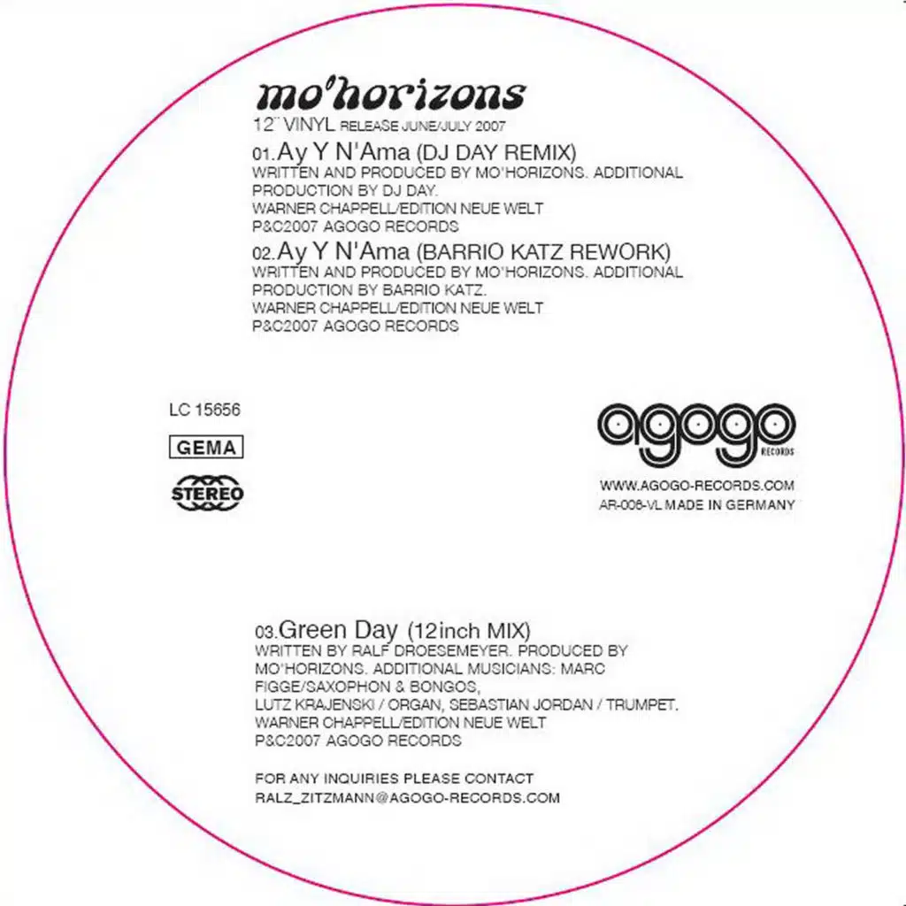 Ay Y N'Ama (Barrio Katz Rework)