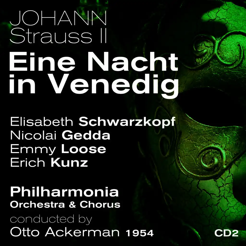 Johann Strauss II: Eine Nacht in Venedig (A Night in Venice), Act II: Hör' mich, Anina, kommin die Gondel!