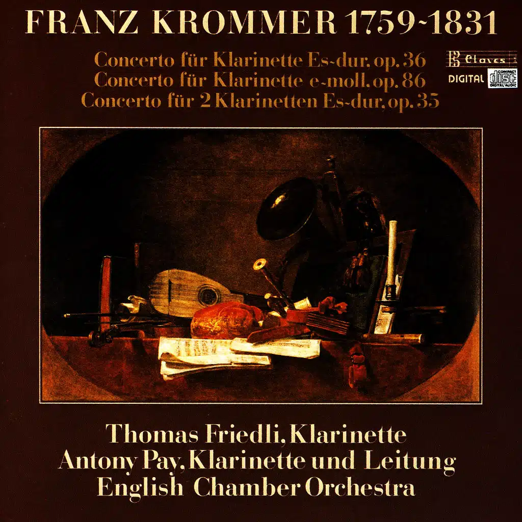 Krommer: Clarinet Concertos