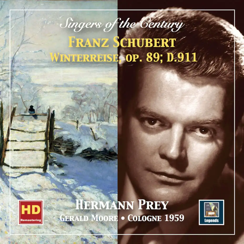 Singers of the Century: Hermann Prey – Winterreise, Op. 89, D. 911 (Remastered 2019)