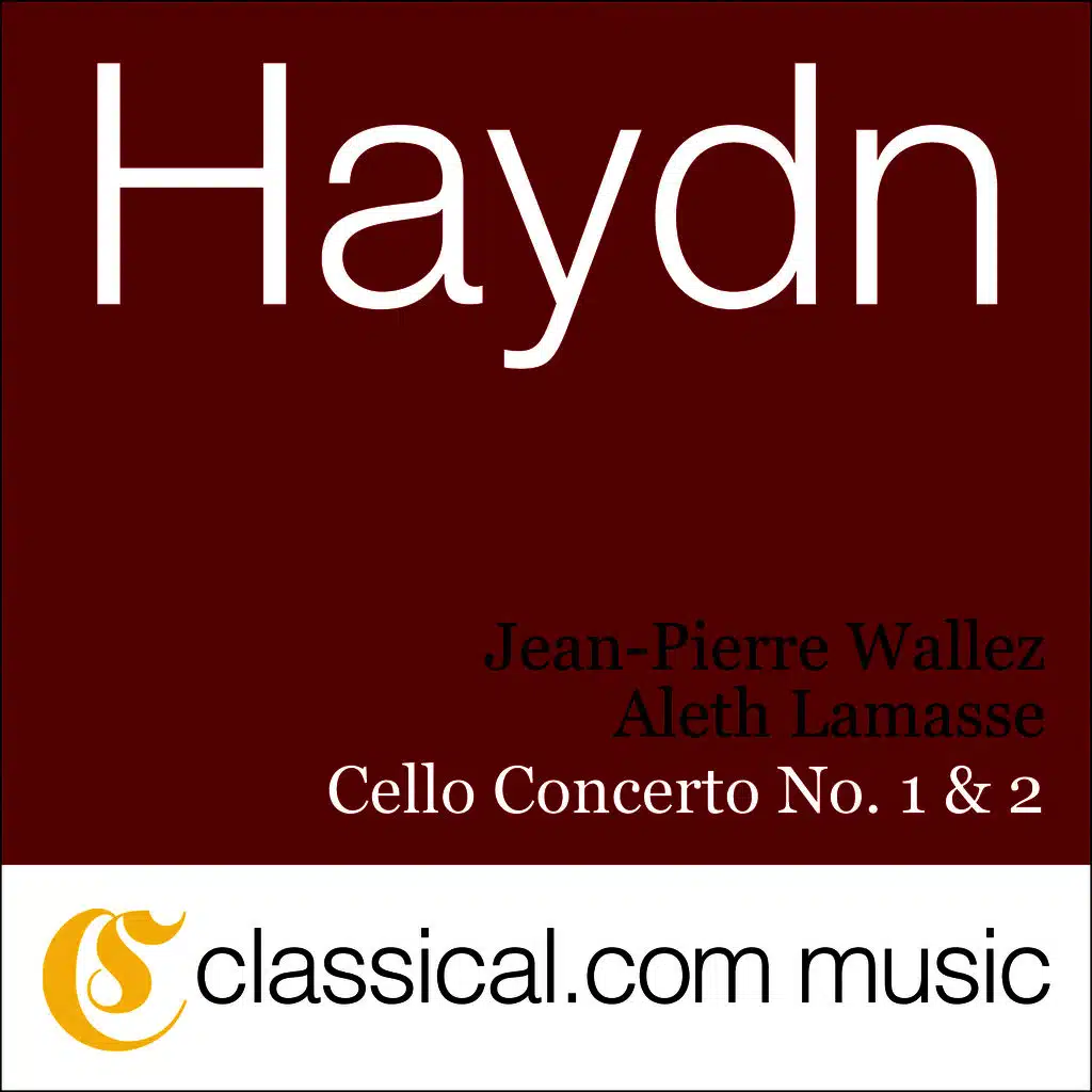 Franz Joseph Haydn, Cello Concerto No. 2 In D, Op. 101 / Hob. Viib:2