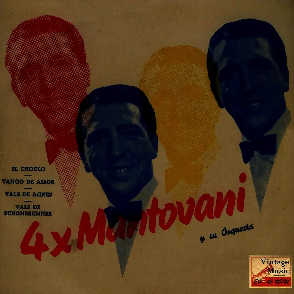 Vintage Dance Orchestras Nº 99 - EPs Collectors, "4 x Mantovani"
