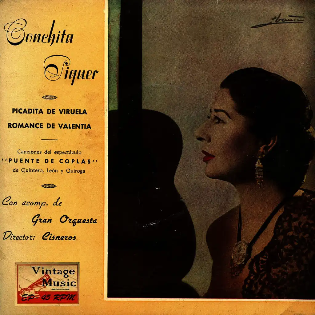 Vintage Spanish Song Nº57 - EPs Collectors "Canciones Del Espectáculo Puente De Coplas"