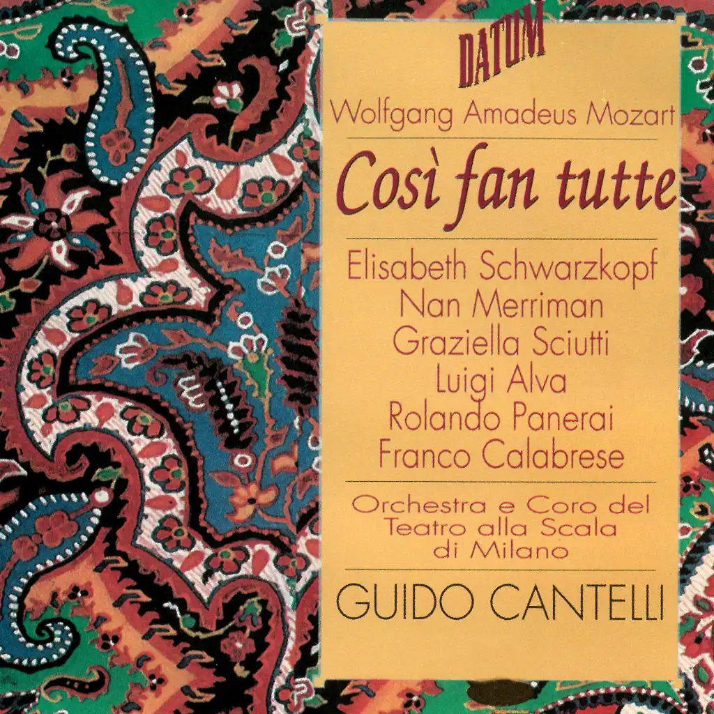 Così fan tutte, K. 588: Overture (Live)