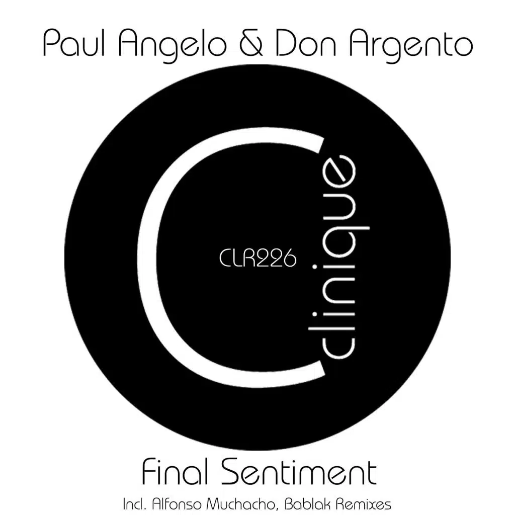 Final Sentiment (Alfonso Muchacho Remix)