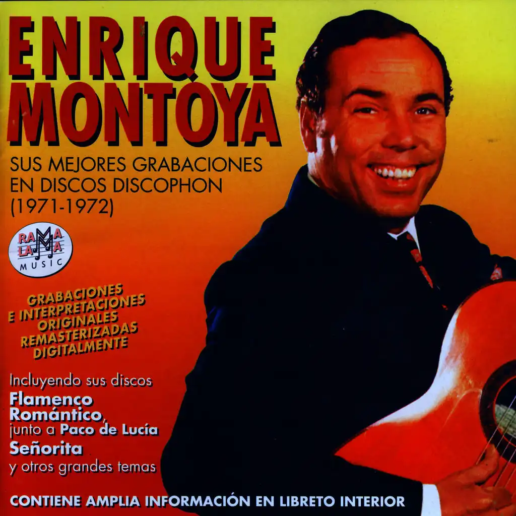 Enrique Montoya. Sus Mejores Grabaciones En Discos Discophon (1971-1972)