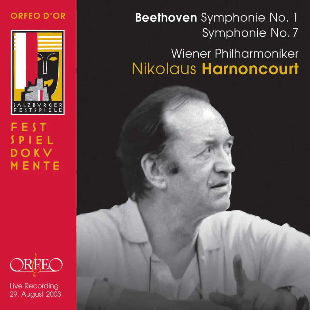 Beethoven: Symphonies Nos. 1 & 7 (Live)