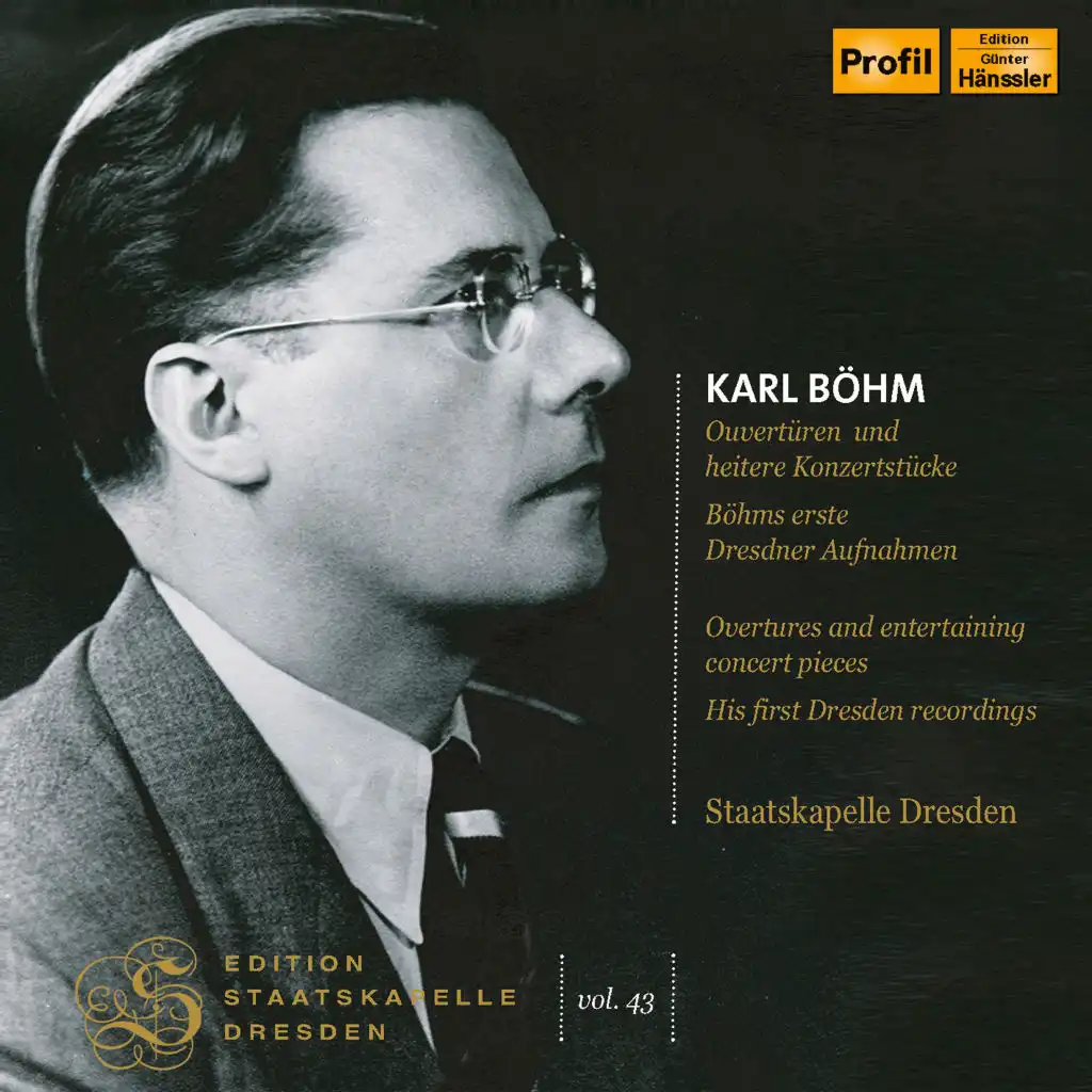 Edition Staatskapelle Dresden, Vol. 43: Karl Böhm