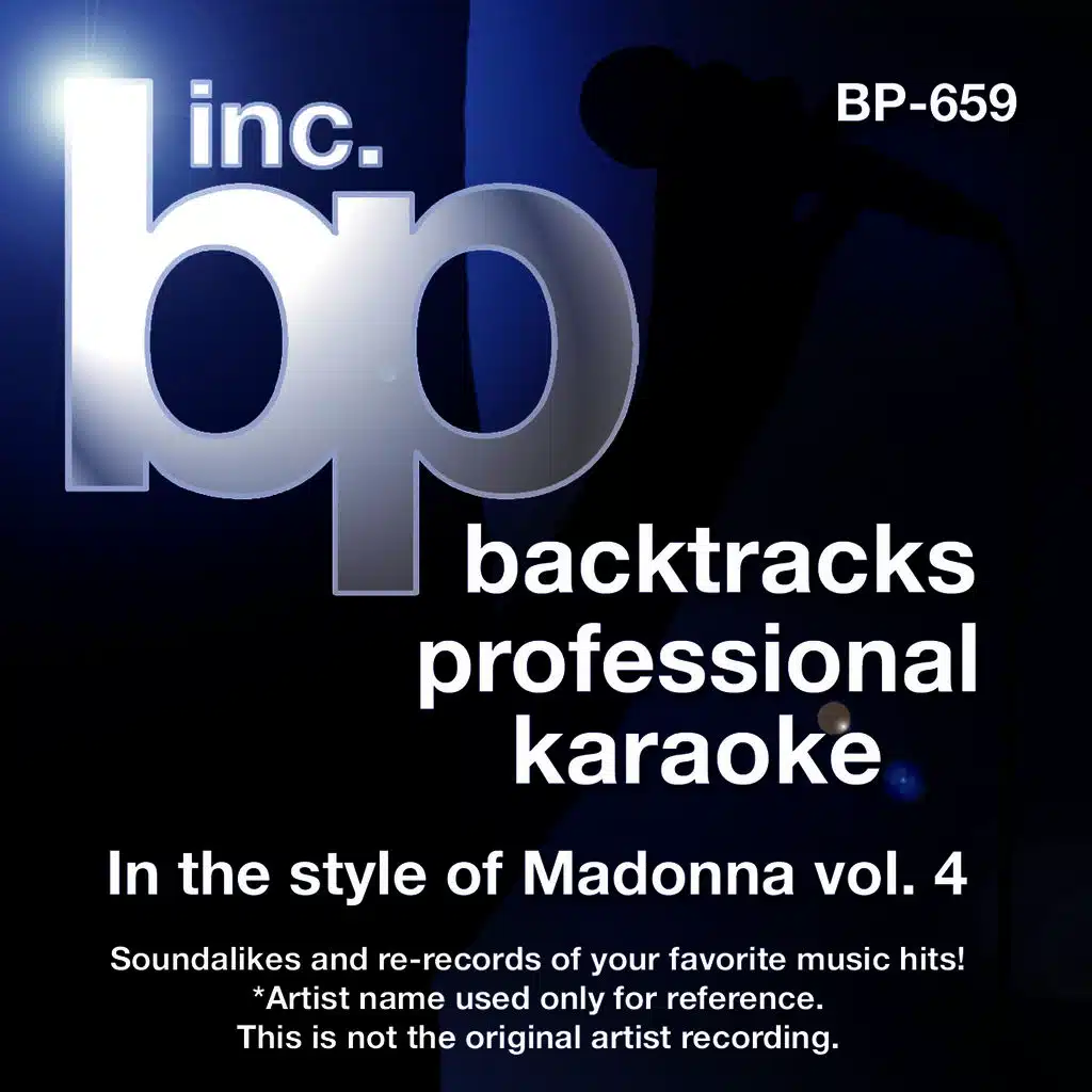 Give It 2 Me (Give It To Me) (Instrumental Track Without Background Vocal)[Karaoke in the style of Madonna]