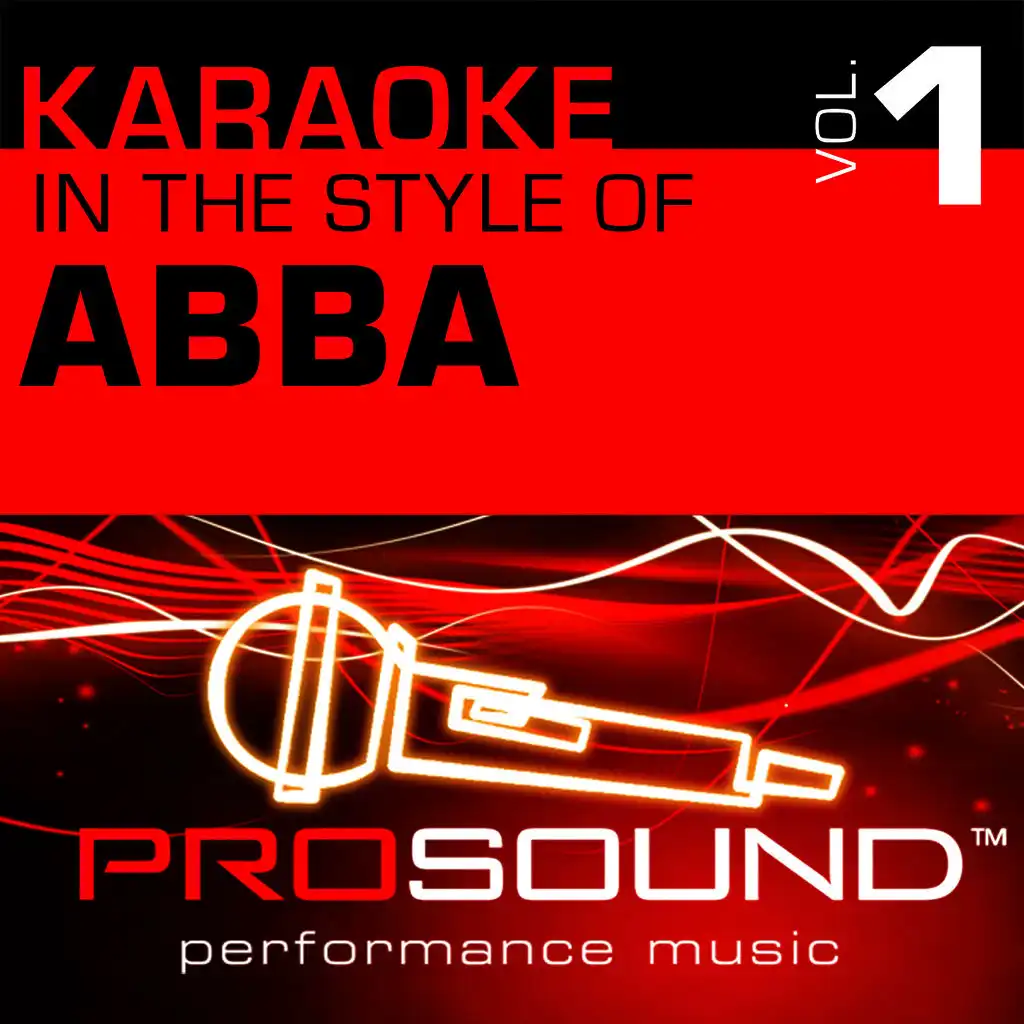 Dancing Queen (Karaoke With Background Vocals)[In the style of ABBA]