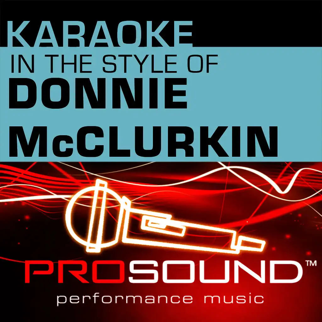Karaoke - In the Style of Donnie McClurkin (Professional Performance Tracks)