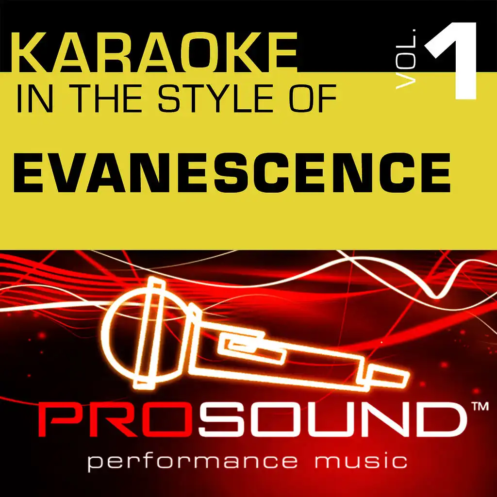 Bring Me To Life (Karaoke With Background Vocals)[In the style of Evanescence]