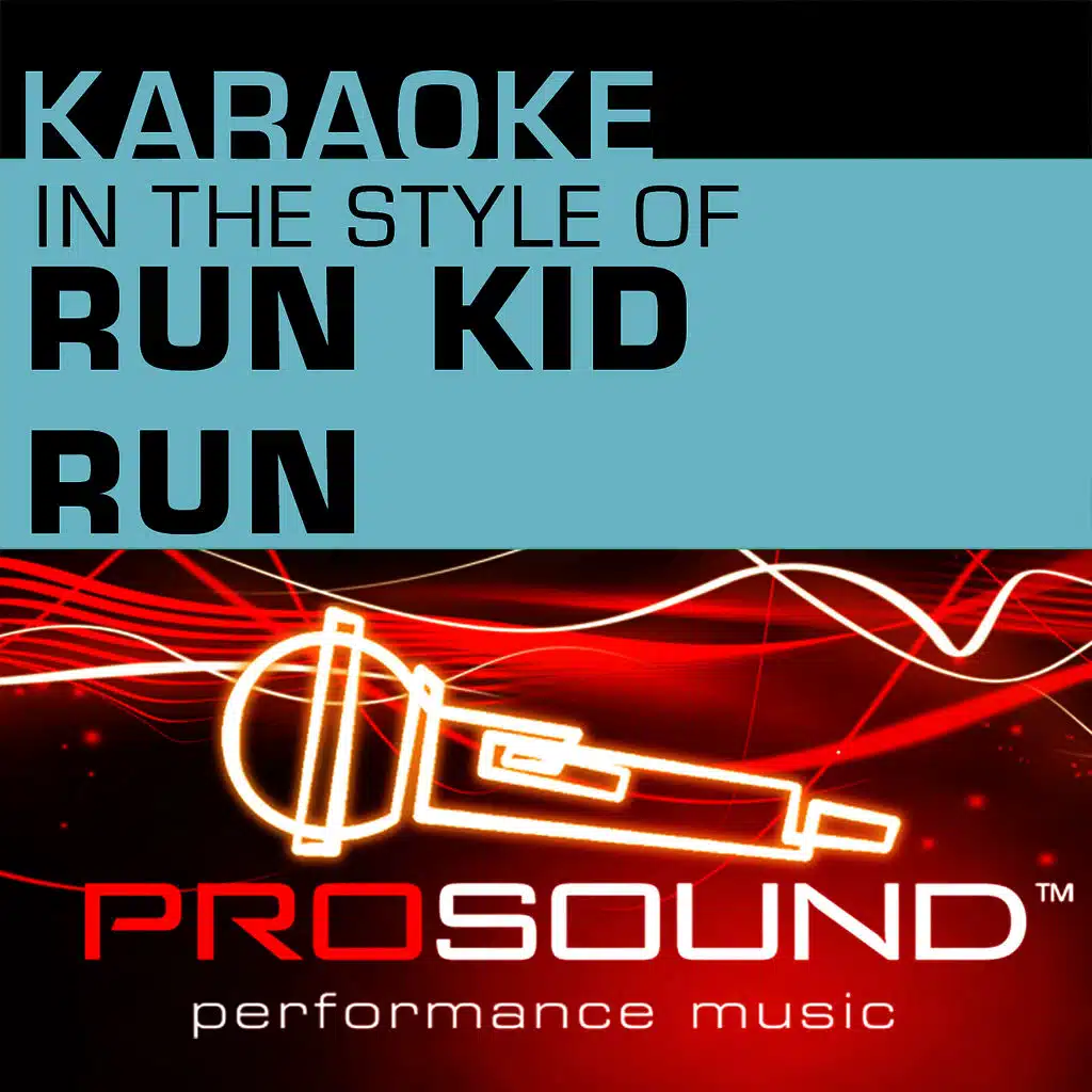 We've Only Just Begun (Karaoke Lead Vocal Demo)[In the style of Run Kid Run]