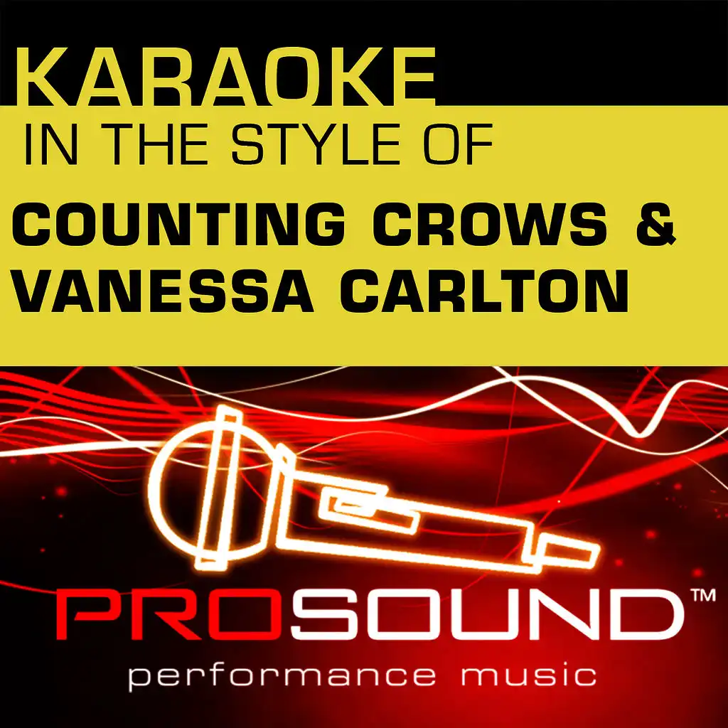 Karaoke: In the Style of Counting Crows and Vanessa Carlton - EP (Professional Performance Tracks)