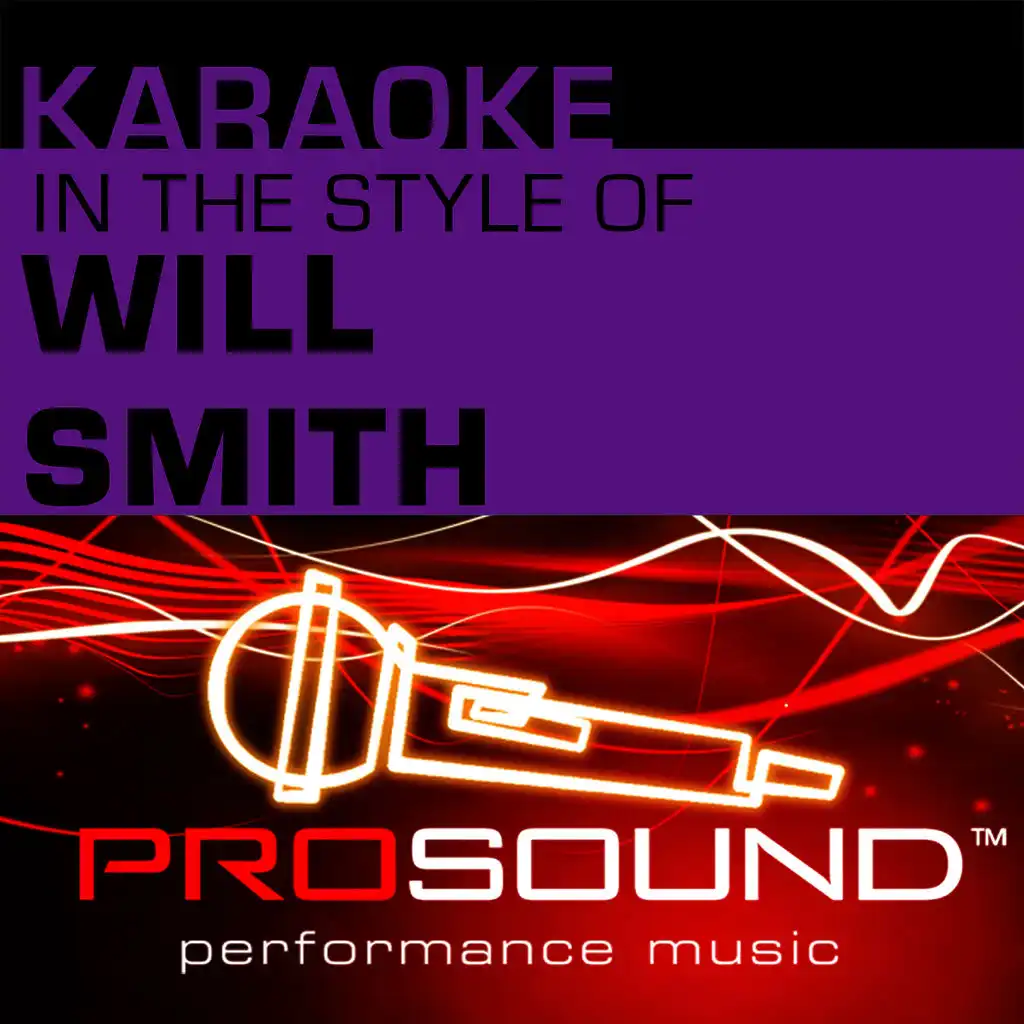 Men In Black (Karaoke With Background Vocals)[In the style of Will Smith]